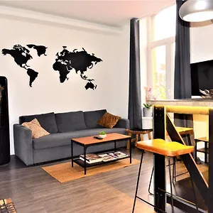 Sleep - Industrial Flat Citycenter Appartement Antwerpen